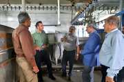 بازدید مدیرکل دامپزشکی استان مرکزی از کشتارگاه طیور اراک با هدف راه‌اندازی مجدد