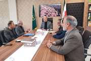 مدیرکل دامپزشکی استان مرکزی با سرپرست سازمان جهاد کشاورزی استان مرکزی دیدار کرد