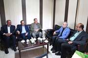 مدیرکل دامپزشکی مرکزی با مدیرکل امور اقتصادی و دارایی استان دیدار و گفتگو کرد