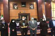 اداره کل دامپزشکی استان مرکزی در جشنواره شهید رجایی به عنوان دستگاه برتر انتخاب شد
