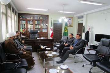 دیدار مدیرکل دامپزشکی استان مرکزی با رییس سازمان جهاد کشاورزی استان مرکزی