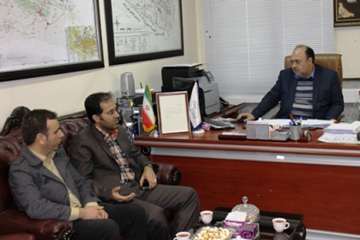 دیدار مدیرکل دامپزشکی استان مرکزی با فرماندار زرندیه