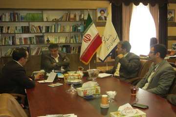 دیدار مدیرکل دامپزشکی استان مرکزی با معاونت هماهنگی امور عمرانی استاندار