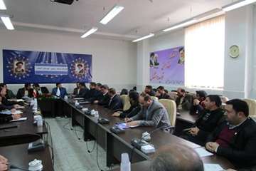 برگزاری جلسه قرارگاه پدافند زیستی در شهرستان آشتیان