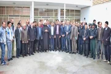 افتتاح درمانگاه و مرکز مایه کوبی شهر آوه