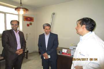 بازدید مدیرکل دامپزشکی استان مرکزی از مراکز تحت نظارت در اراک