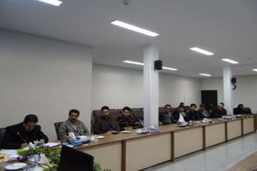 جلسه با اتحادیه مرغداران، مسولین فنی و  بخش خصوصی شهرستان اراک 