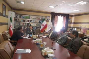 دیدار مدیرکل دامپزشکی استان مرکزی با معاونت هماهنگی امور عمرانی استاندار