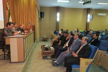 حضور مدیر کل دامپزشکی استان مرکزی در شورای اداری اراک