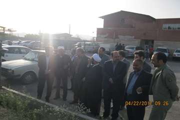 بازدید مدیر کل دامپزشکی استان مرکزی از کشتارگاه دام شهرستان دلیجان