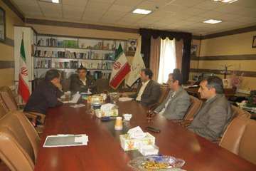 دیدار مدیرکل دامپزشکی استان مرکزی با معاونت هماهنگی امور عمرانی استاندار