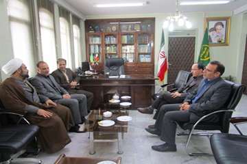 دیدار مدیرکل دامپزشکی استان مرکزی با رییس سازمان جهاد کشاورزی استان مرکزی