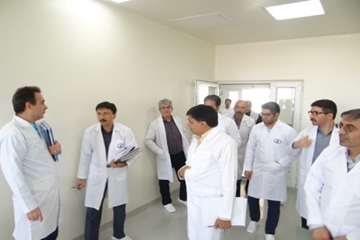 سفر یکروزه رییس مرکز ملی تشخیص آزمایشگاه های مرجع و مطالعات کاربردی به استان مرکزی
