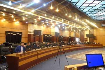 برگزاری گردهمایی استانی قرارگاه پدافند زیستی استان مرکزی با موضوع تب خونریزی دهنده کریمه کنگو