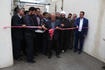 افتتاح درمانگاه و مرکز مایه کوبی شهر آوه