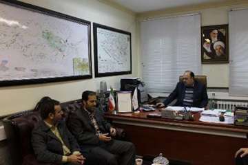 دیدار مدیرکل دامپزشکی استان مرکزی با فرماندار زرندیه