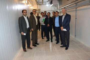 بازدید مدیر کل دامپزشکی استان مرکزی از دومین سرخانه کشتارگاه دام ساوه