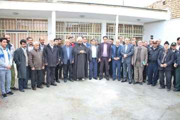 افتتاح درمانگاه دامپزشکی و مایه کوبی آوه در ساوه