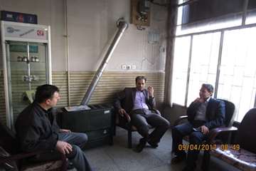 بازدید مدیرکل دامپزشکی استان مرکزی از مراکز تحت نظارت در اراک