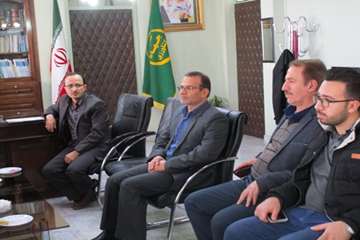 دیدار مدیرکل دامپزشکی استان مرکزی با رییس سازمان جهاد کشاورزی استان مرکزی