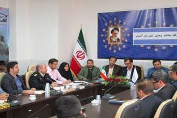 برگزاری جلسه قرارگاه پدافند زیستی در شهرستان آشتیان