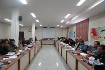 برگزاری جلسه ستاد آنفلوانزا با حضور روسای شبکه های دامپزشکی شهرستانها در اداره کل