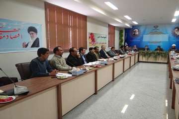 برگزاری جلسه ستاد آنفلوانزا با حضور روسای شبکه های دامپزشکی شهرستانها در اداره کل