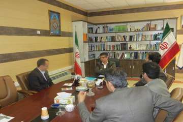 دیدار مدیرکل دامپزشکی استان مرکزی با معاونت هماهنگی امور عمرانی استاندار