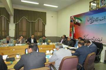 برگزاری جلسه قرارگاه پدافند زیستی در شهرستان کمیجان
