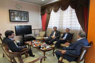 دیدار مدیر کل دامپزشکی استان مرکزی  با مدیرکل صدا و سیمای استان 