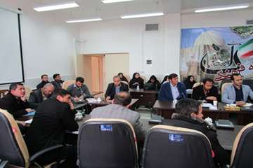 برگزاری جلسه قرارگاه پدافند زیستی در شهرستان آشتیان