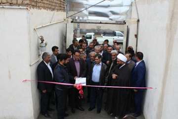 افتتاح درمانگاه دامپزشکی و مایه کوبی آوه در ساوه