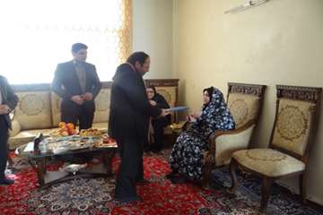 بازدید از خانواده های معظم شهدا