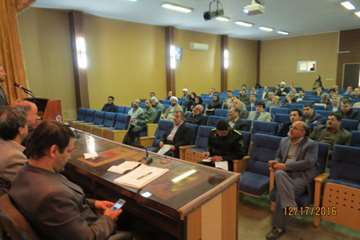 حضور مدیر کل دامپزشکی استان مرکزی در شورای اداری اراک