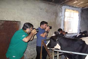 برگزاری تور مرحله دوم فیلم و عکاسی جشنواره بیطار در استان مرکزی