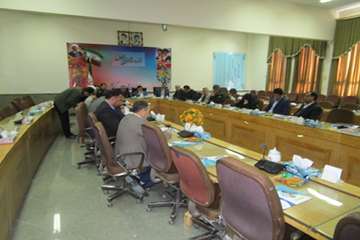 برگزاری جلسه قرارگاه پدافند زیستی در شهرستان کمیجان