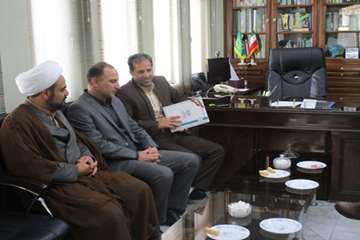 دیدار مدیرکل دامپزشکی استان مرکزی با رییس سازمان جهاد کشاورزی استان مرکزی