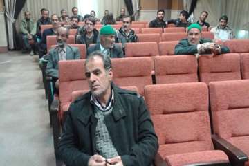 دوره آموزشی بهداشت دام و طیور مدد جویان کمیته امداد با همکاری اداره کل دامپزشکی استان مرکزی