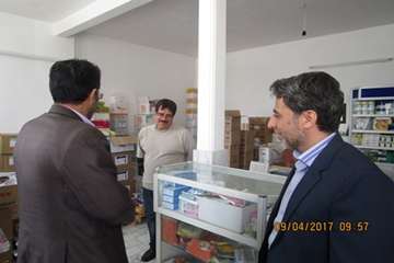 بازدید مدیرکل دامپزشکی استان مرکزی از مراکز تحت نظارت در اراک