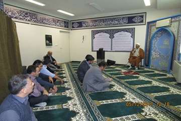 برگزاری جشن میلاد پیامبر اکرم (ص) در اداره کل دامپزشکی استان مرکزی