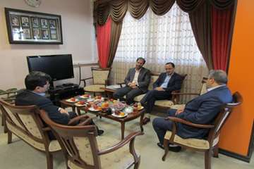 دیدار مدیر کل دامپزشکی استان مرکزی  با مدیرکل صدا و سیمای استان 