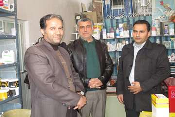 دیدار مدیرکل دامپزشکی استان مرکزی با فرماندار شهرستان شازند